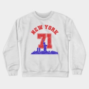 New York Vintage Varsity 71 Crewneck Sweatshirt